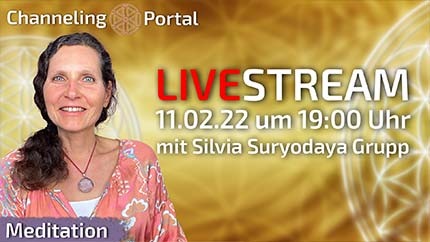 LIVESTREAM Meditation mit Silvia Grupp | 11.02.22