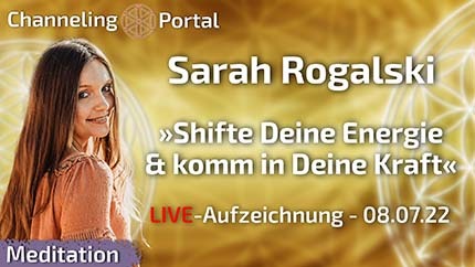 LIVE-Meditation mit Sarah Rogalski - 08.07.22 - Aufzeichnung