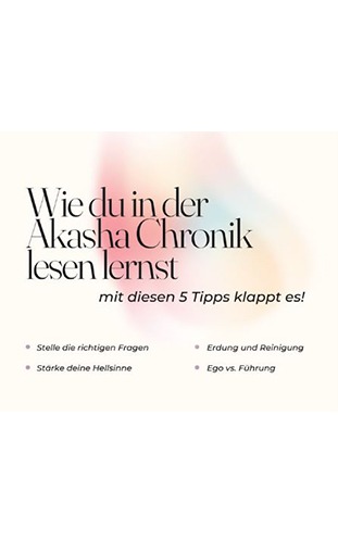 Akasha Chronik - Anni Brueckner