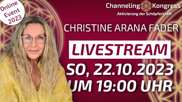 Christine ARANA Fader - LIVEstream CK-2023